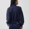Pull oversize à demi-zip Vintagesoft
