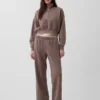 Pull oversize à demi-zip Vintagesoft
