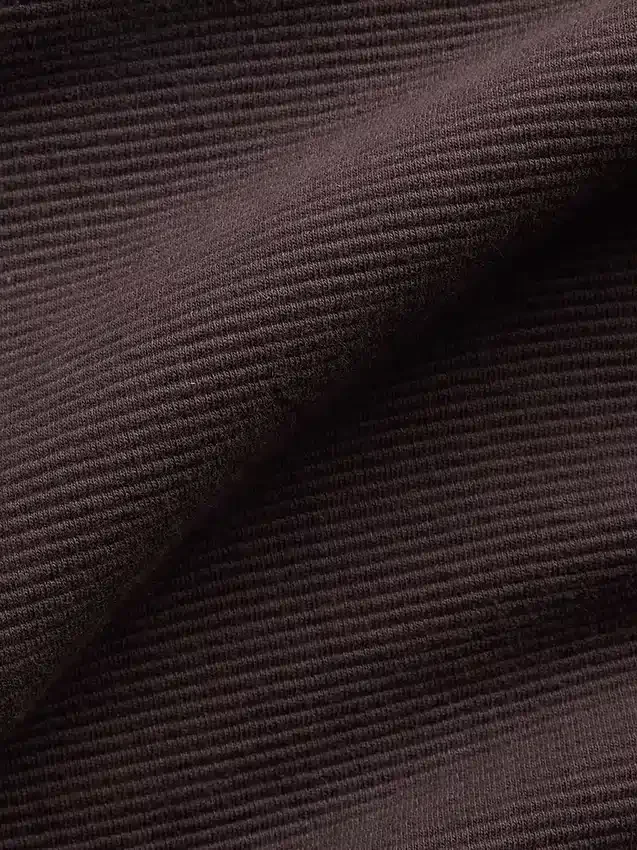 Pull oversize en coton texturé à demi-zip