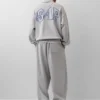 Pull oversize épais à fermeture à glissière quart de longueur GAP × Awake Ny
