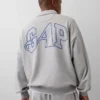 Pull oversize épais à fermeture à glissière quart de longueur GAP × Awake Ny