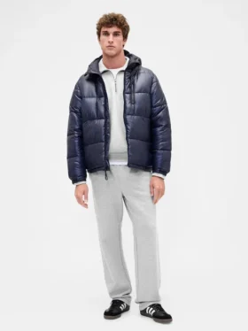 Pull oversize épais à fermeture à glissière quart de longueur pour adulte