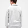 Pull oversize épais à fermeture à glissière quart de longueur pour adulte