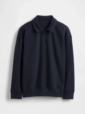 Pull à quart de fermeture éclair Vintagesoft pour enfants