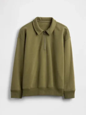 Pull à quart de fermeture éclair Vintagesoft pour enfants