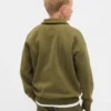 Pull à quart de fermeture éclair Vintagesoft pour enfants