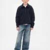 Pull à quart de fermeture éclair Vintagesoft pour enfants