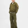 Pull à quart de fermeture éclair Vintagesoft pour enfants