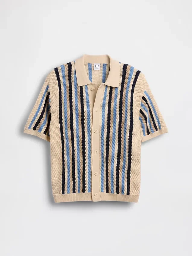 Pull rayé au crochet pour enfant
