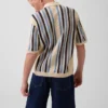Pull rayé au crochet pour enfant
