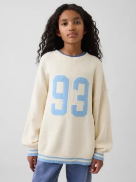 Pull-tunique oversize pour enfant