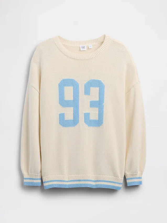 Pull-tunique oversize pour enfant