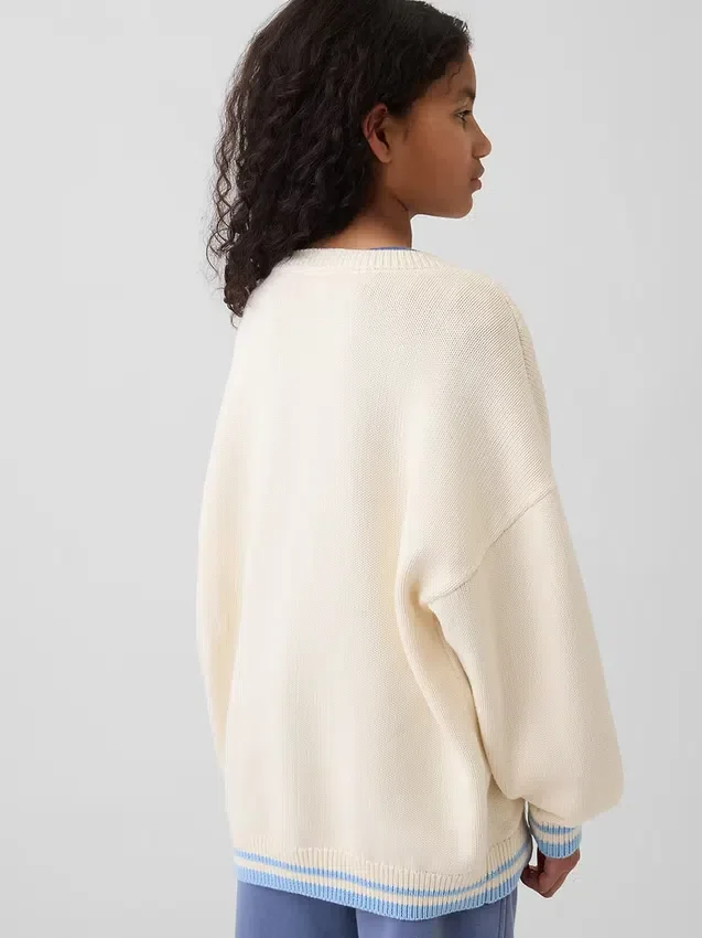 Pull-tunique oversize pour enfant