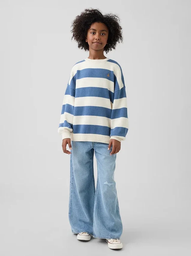 Pull-tunique oversize pour enfant