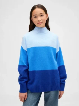 Pull-tunique à rayures CashSoft pour enfant