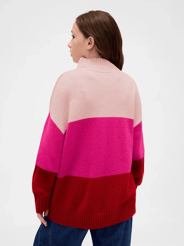 Pull-tunique à rayures CashSoft pour enfant