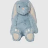 River, le lapin câlin bleu