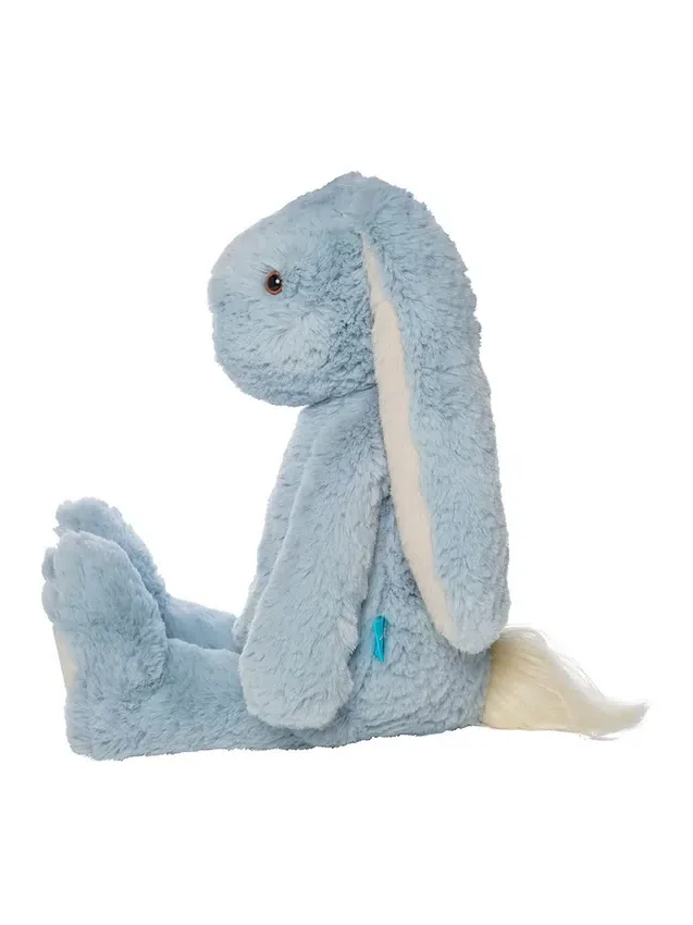River, le lapin câlin bleu