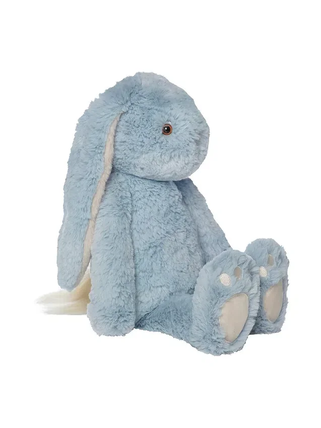 River, le lapin câlin bleu