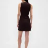 Robe asymétrique en mélange de lin