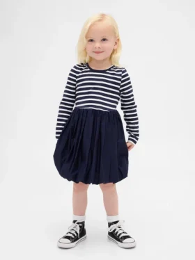 Robe bouffante en mélange de matières pour Bébé & Enfant