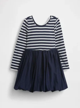 Robe bouffante en mélange de matières pour Bébé & Enfant