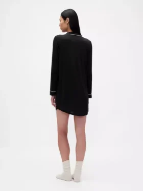 Robe-chemise de pyjama en modal ultra-doux