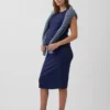 Robe débardeur de maternité en maille