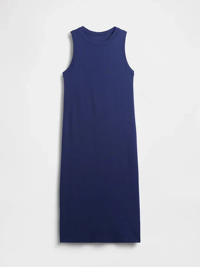 Robe débardeur de maternité en maille