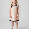 Robe débardeur en crochet pour tout-petits