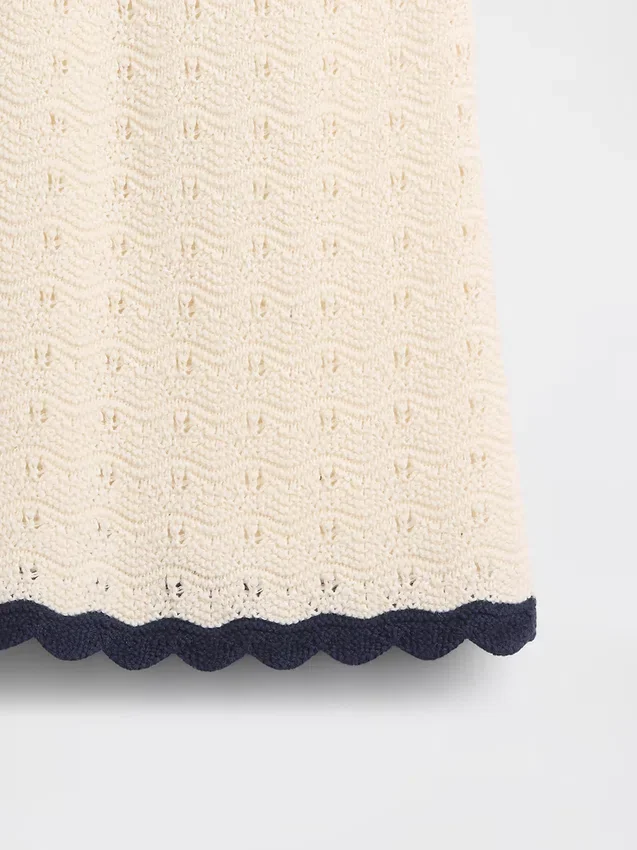 Robe débardeur en crochet pour tout-petits