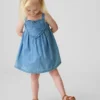 Robe débardeur en jean à cœurs pour Bébé & Enfant