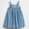 Robe débardeur en jean à cœurs pour Bébé & Enfant