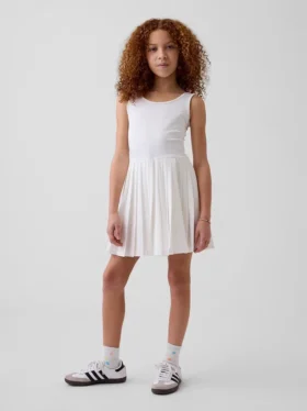Robe de tennis plissée pour enfant