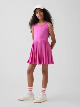 Robe de tennis plissée pour enfant