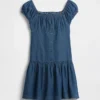 Robe en denim à taille basse pour enfant