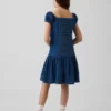 Robe en denim à taille basse pour enfant