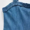 Robe en denim à taille basse pour enfant