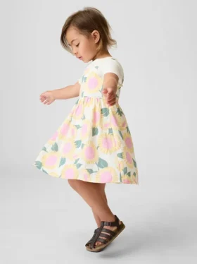 Robe en gaze de coton « Tournesol » pour Bébé & Enfant