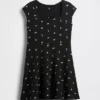 Robe en jersey à encolure carrée pour enfant