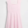 Robe en jersey à encolure carrée pour enfant