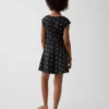 Robe en jersey à encolure carrée pour enfant