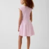 Robe en jersey à encolure carrée pour enfant