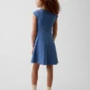 Robe en jersey à encolure carrée pour enfant