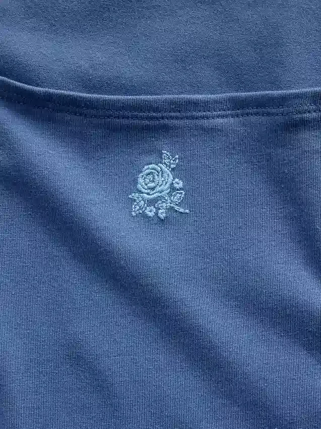 Robe en jersey à encolure carrée pour enfant
