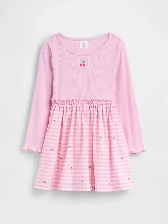 Robe en mélange de matières pour Bébé & Enfant