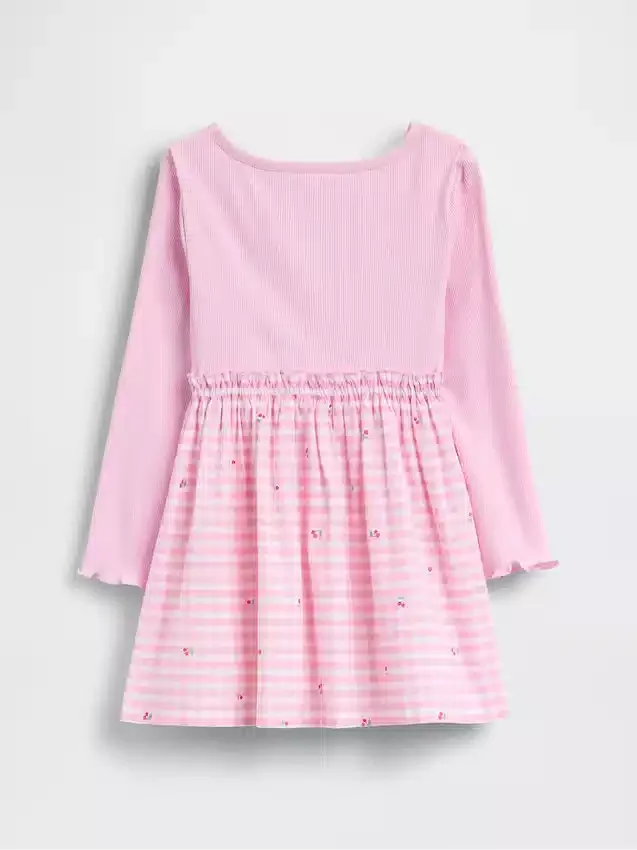 Robe en mélange de matières pour Bébé & Enfant