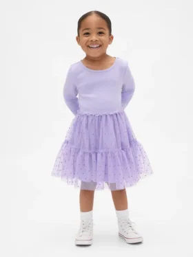 Robe en tulle et matières mixtes pour Bébé & Enfant