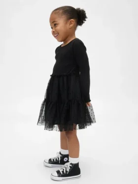 Robe en tulle et matières mixtes pour Bébé & Enfant