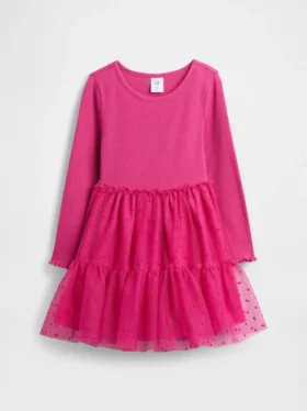 Robe en tulle et matières mixtes pour Bébé & Enfant